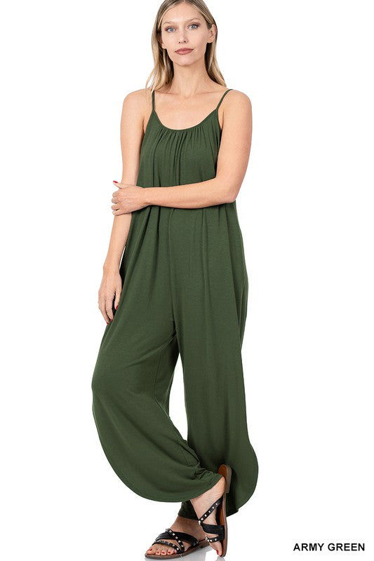 Jumpsuit With Side Slits Jumpsuit With Side Slits Jumpsuit & Romper The Shop Room