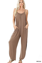 Jumpsuit With Side Slits Jumpsuit With Side Slits Jumpsuit & Romper The Shop Room