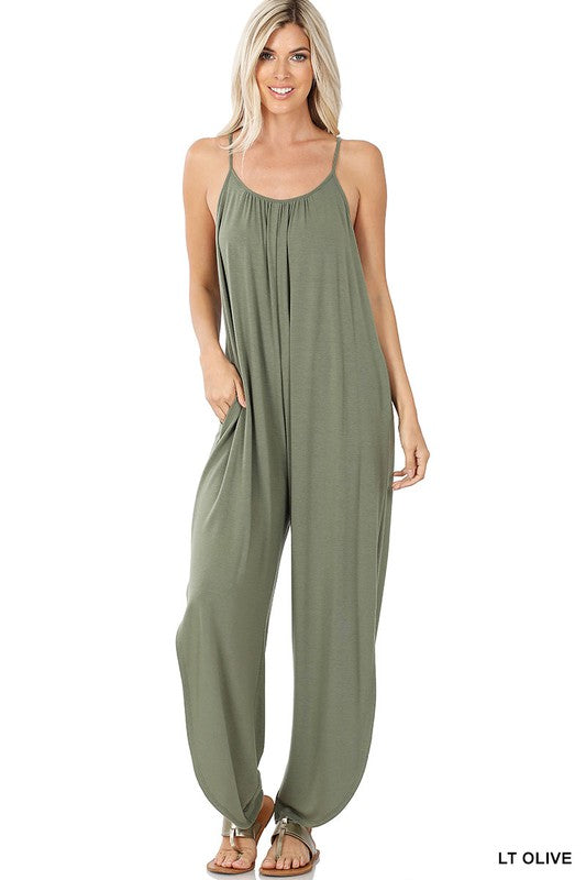 Jumpsuit With Side Slits Jumpsuit With Side Slits Jumpsuit & Romper The Shop Room