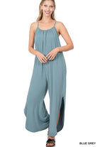 Jumpsuit With Side Slits Jumpsuit With Side Slits Jumpsuit & Romper The Shop Room