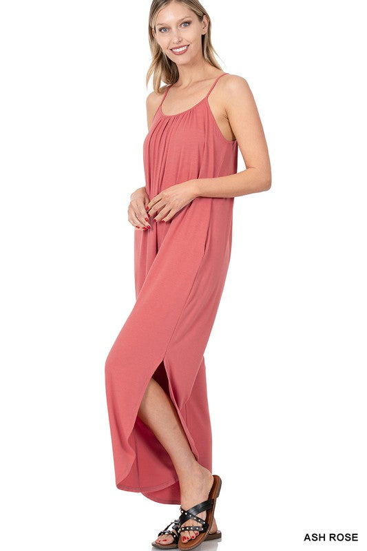 Jumpsuit With Side Slits Jumpsuit With Side Slits Jumpsuit & Romper The Shop Room