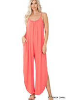 Jumpsuit With Side Slits Jumpsuit With Side Slits Jumpsuit & Romper The Shop Room