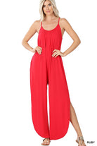 Jumpsuit With Side Slits Jumpsuit With Side Slits Jumpsuit & Romper The Shop Room