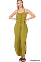 Jumpsuit With Side Slits Jumpsuit With Side Slits Jumpsuit & Romper The Shop Room