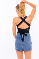 Ribbed Knit Cami Featured in a Cropped Silhouette Ribbed Knit Cami Featured in a Cropped Silhouette Top The Shop Room