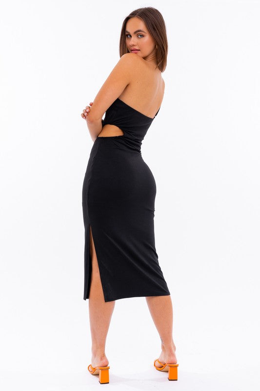 One Shoulder Midi Dress One Shoulder Midi Dress Dress The Shop Room