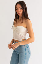 Twist Tube Crop Top Twist Tube Crop Top Top The Shop Room