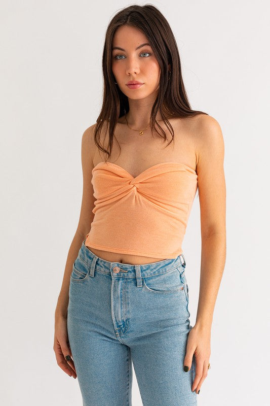 Twist Tube Crop Top Twist Tube Crop Top Top The Shop Room