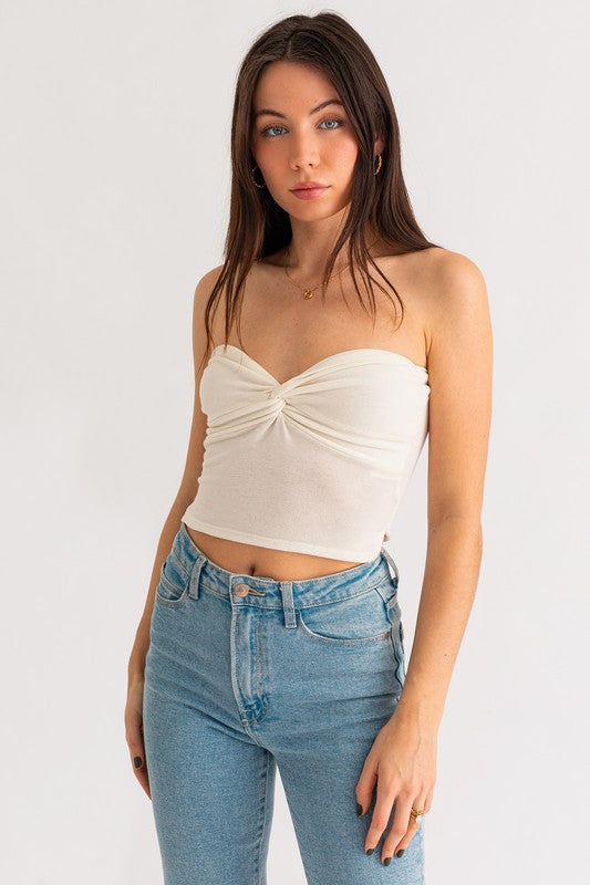 Twist Tube Crop Top Twist Tube Crop Top Top The Shop Room