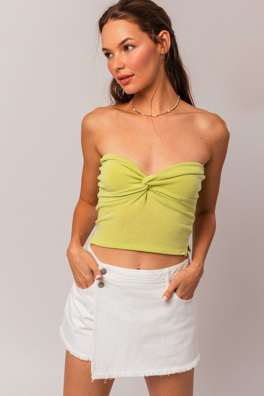 Twist Tube Crop Top Twist Tube Crop Top Top The Shop Room