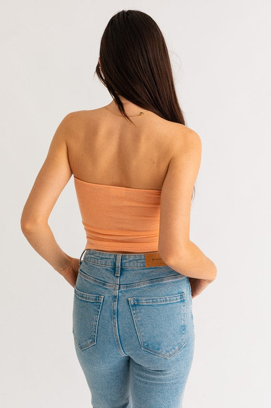 Twist Tube Crop Top Twist Tube Crop Top Top The Shop Room