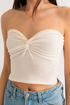 Twist Tube Crop Top Twist Tube Crop Top Top The Shop Room