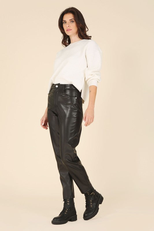 Vegan leather pants Vegan leather pants The Shop Room