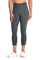 Cropped Yoga Leggings Pants with Pockets Cropped Yoga Leggings Pants with Pockets Activewear The Shop Room